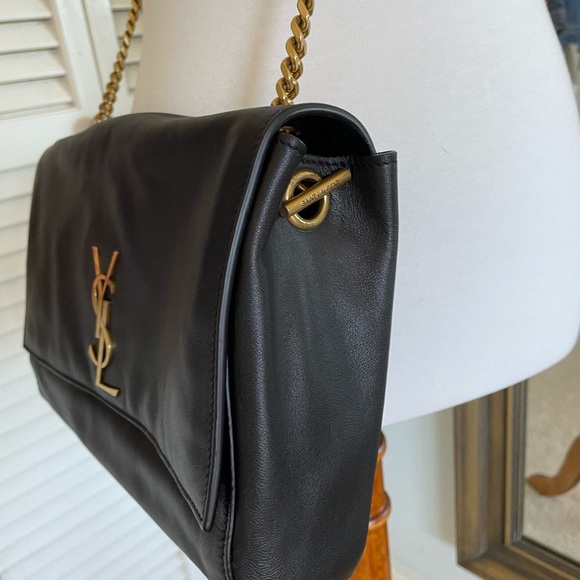 Saint Laurent Reversible Kate Bag black suede and leather YSL - Picture 5 of 16